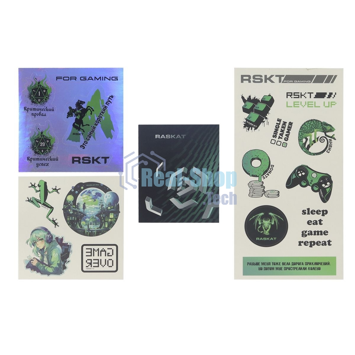 Клавиатура Raskat KG002 проводная, USB Type-A, чёрный