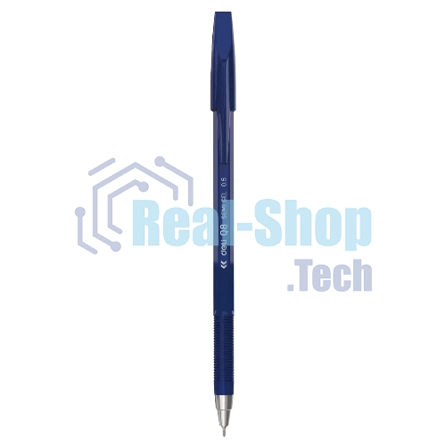 Набор ручек шариковых Deli Think EQ8-BL синий, d=0.5мм, синие чернила (12шт)