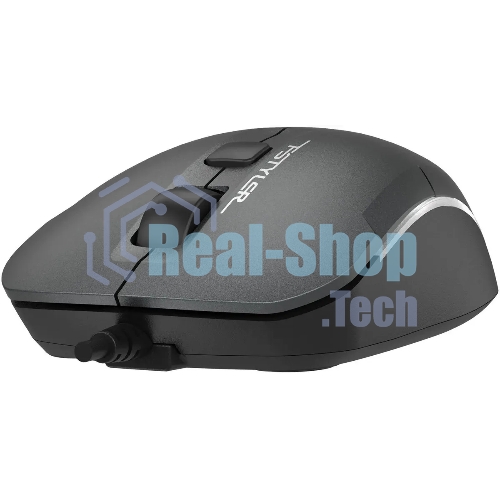 Мышь проводная A4Tech Fstyler FM26S серый/черный, 1600 dpi, USB, кнопки - 4