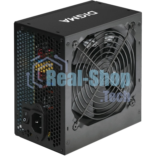 Блок питания Digma DPSU-600W-WH RTL, 600Вт, 80 PLUS, 120мм, черный