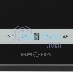 Вытяжка наклонная Krona Irma A 600 черный/серебристый, 60 см, 1300 куб. м/ч, 65 дБ