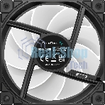 Вентилятор для корпуса DEEPCOOL FD12 черный, 120 мм, 2050 об/мин, 26.9 дБ, 4 pin