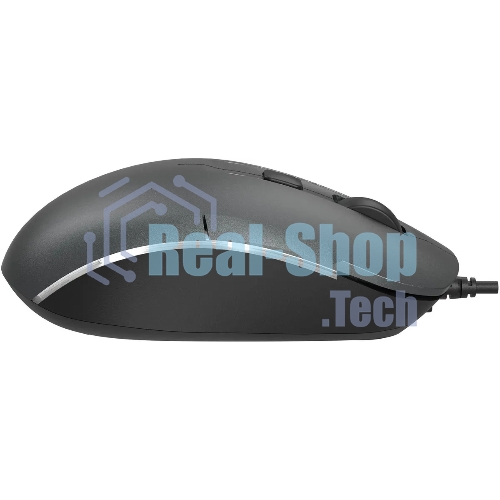 Мышь проводная A4Tech Fstyler FM26S серый/черный, 1600 dpi, USB, кнопки - 4