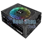 Блок питания Thermaltake ToughPower iRGb PLUS (PS-TPI-1250F3FDTE-1), 1250Вт, 80 PLUS Titanium, 140мм, модульный, черный
