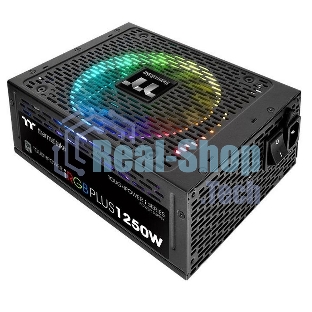 Блок питания Thermaltake ToughPower iRGb PLUS (PS-TPI-1250F3FDTE-1), 1250Вт, 80 PLUS Titanium, 140мм, модульный, черный