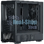 Компьютерный корпус Zalman P10 NAMU, MATX, черный, WINDOW, FRONT COVER WALNUT, 2x3.5