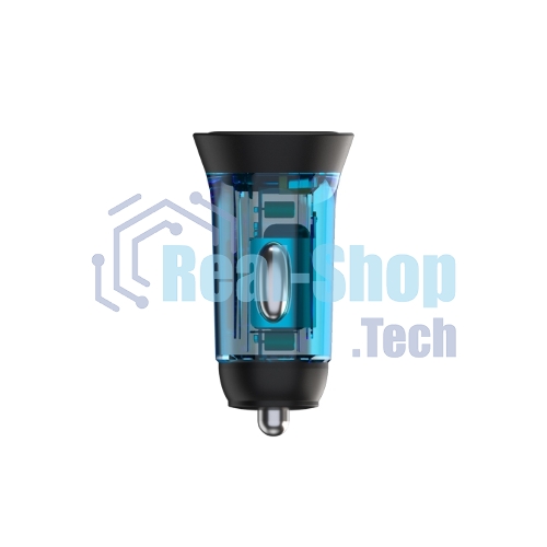 Автомобильное зарядное устройство Maxvi CCM-MS603PD 43W 6A (USB + Type-C, QC3.0 PD3.0) черный