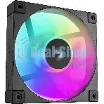 Вентилятор для корпуса DEEPCOOL FD12 черный, 120 мм, 2050 об/мин, 26.9 дБ, 4 pin