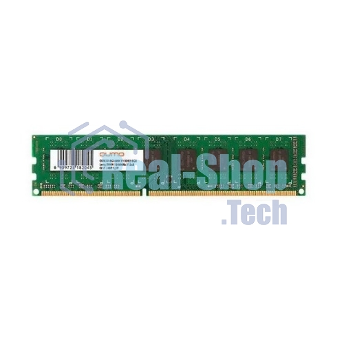 Оперативная память Qumo, DDR3L, 2GB (1x2GB), 1600MHz, CL11, DIMM