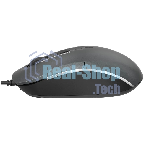 Мышь проводная A4Tech Fstyler FM26S серый/черный, 1600 dpi, USB, кнопки - 4
