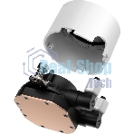 Система жидкостного охлаждения PcCooler DA360 WH ARGB Soc-AM5/AM4/1200/1700/1851 белый 4-pin Al 300W Ret (DA360-WHAWXX-GL)