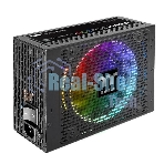 Блок питания Thermaltake ToughPower iRGb PLUS (PS-TPI-1250F3FDTE-1), 1250Вт, 80 PLUS Titanium, 140мм, модульный, черный