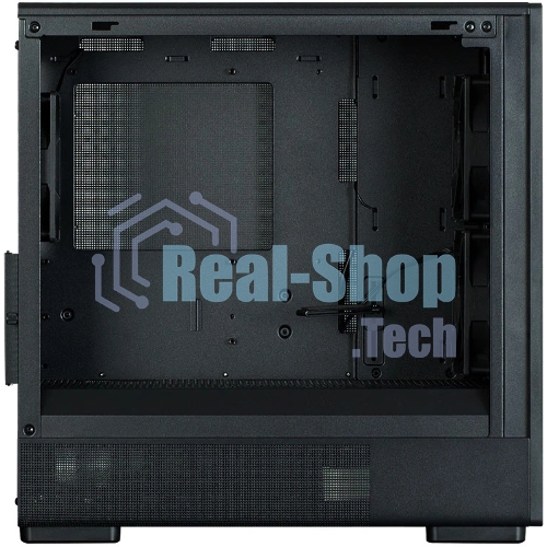 Компьютерный корпус Zalman P10 NAMU, MATX, черный, WINDOW, FRONT COVER WALNUT, 2x3.5