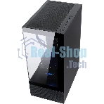 Компьютерный корпус AeroCool/Formula Crystal Z1 черный без БП ATX 2xUSB 2.0 1xUSB 3.0 audio bott PSU