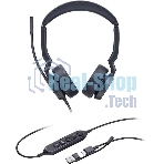 Гарнитура Yealink UH44 Dual UC чёрный, проводная, USB