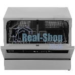 Посудомоечная машина CANDY CP 6F51LS-08 серебристый, 55 см, 6 компл., 51 дБ, класс A