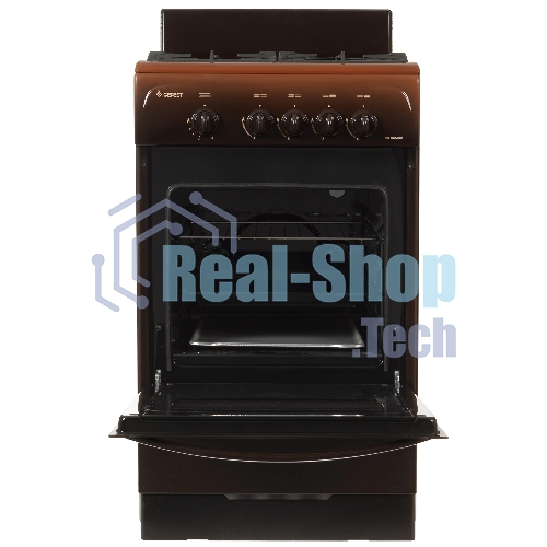 Плита газовая Gefest CG 50М02 К83 коричневый, конфорок 4 шт, духовка 42 л, 50 см x 85 см x 53 см