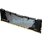 Оперативная память Kingston Fury Renegade, DDR4, 16Gb (1x16GB), 4000MHz, CL19, DIMM, с радиатором, черный