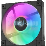 Вентилятор для корпуса DEEPCOOL FD12 черный, 120 мм, 2050 об/мин, 26.9 дБ, 4 pin