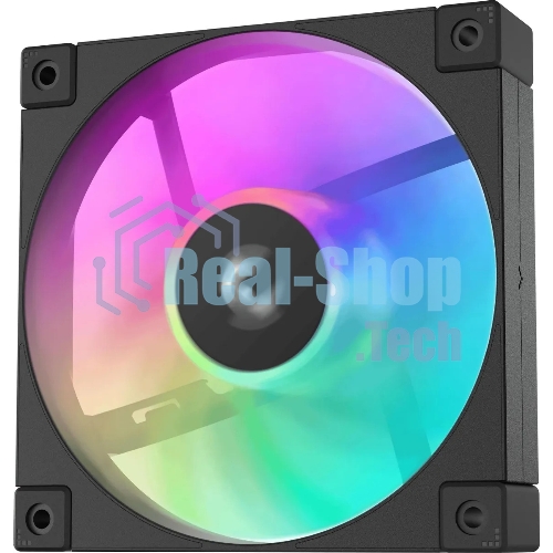 Вентилятор для корпуса DEEPCOOL FD12 черный, 120 мм, 2050 об/мин, 26.9 дБ, 4 pin