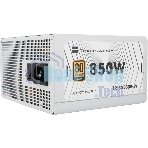 Блок питания Thermalright, 850W 80+ Gold (ATX, 3.1, PCIe 5.1, Non-modular, 1x24(20+4)pin, 1xCPU 8(4+4)pin, 2xPCIe*2 8(6+2)pin, 5xSATA3, 1x12+4pin (12VHPWR PCIe 5.1 12+4pin 600mm), 3xMOLEX4pin, Active, 120x120мм, 150x140x86mm, APFC, white)