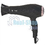 Фен DELTA LUX DL-0941 черный/розовый, 2200 Вт, ионизация