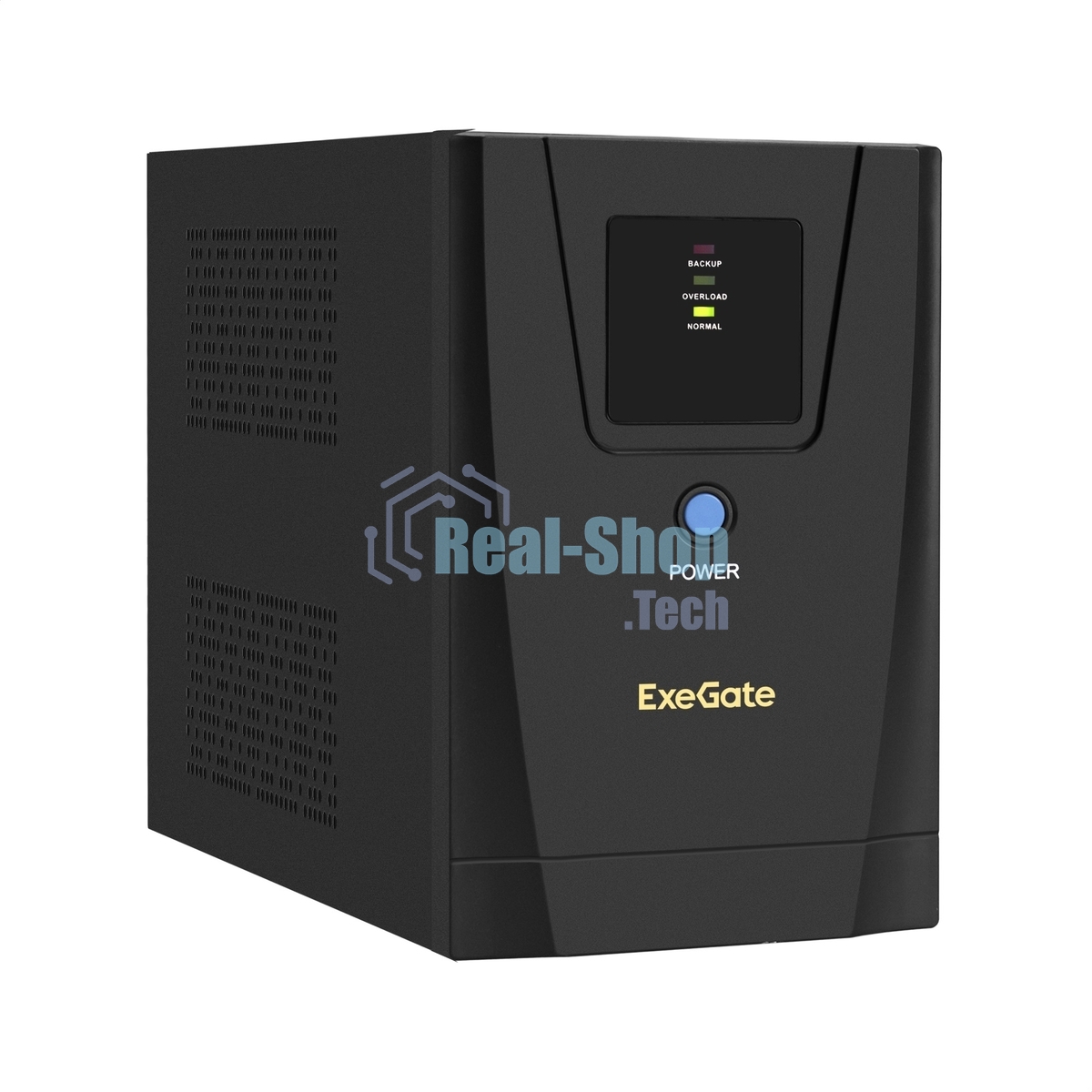 Источник бесперебойного питания ExeGate SpecialPro UNB-1200.LED.AVR.C13.RJ 1200VA/750W, LED, AVR, 6*IEC-C13, RJ45/11, черный