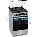 Плита Комбинированная Gorenje GK5C41SF серый (стеклянная крышка) реш.чугун