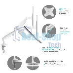 Кронштейн для мониторов ONKRON G100 белый 13