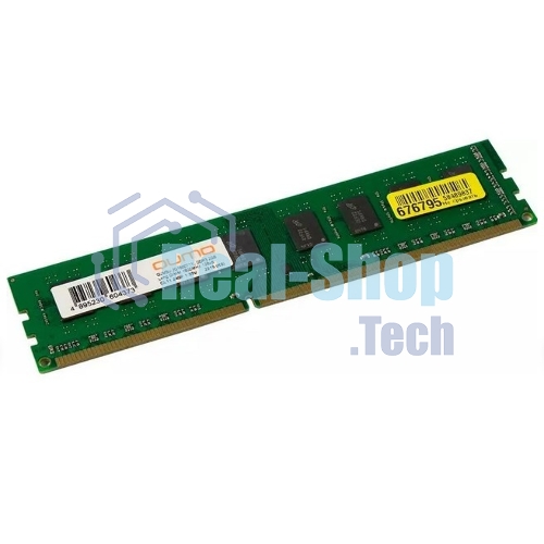 Оперативная память Qumo, DDR3L, 2GB (1x2GB), 1600MHz, CL11, DIMM