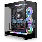 Компьютерный корпус Thermaltake CTE E550 TG черный без БП ATX 8x120мм 6x140мм 2xUSB3.0 audio bott PSU