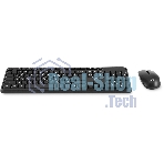Комплект клавиатура+мышь Oklick S277W беспроводной, USB, 1600 DPI, чёрный