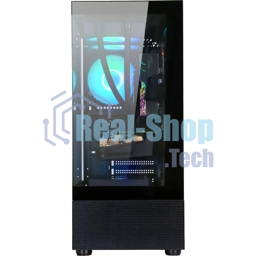 Компьютерный корпус AeroCool/Formula Crystal Z1 черный без БП ATX 2xUSB 2.0 1xUSB 3.0 audio bott PSU