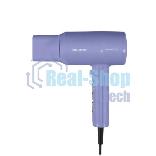 Фен Polaris PHD-1110 голубой, 1600 Вт, ионизация