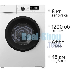 Стиральная машина Vitek VT-WSE8201 класс: A+++ загр.фронтальная макс.:8кг белый инвертор
