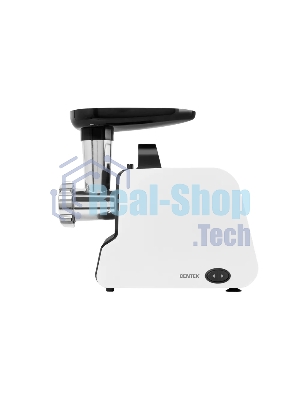 Мясорубка электрическая Centek CT-1603 белый, 2000 Вт, 2.0 кг/мин, реверс, защита от перегрузки, насадки - 4