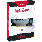 Оперативная память Kingston Fury Renegade, DDR4, 16Gb (1x16GB), 4000MHz, CL19, DIMM, с радиатором, черный