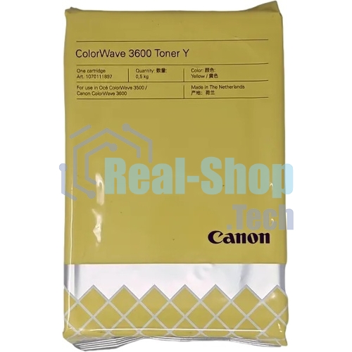 Тонер лазерный Canon ColorWave 3600 Toner Y (3281C001) желтый для Canon Oce ColorWave 3600