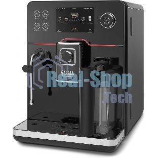 Кофемашина автоматическая Gaggia RI9781/01 NEW ACCADEMIA GLASS черный, молотый/зерновой, 1.6 л, 1900 Вт, 15 бар