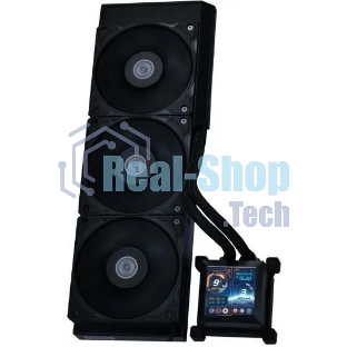 Система жидкостного охлаждения Lian-Li HydroShift LCD 360S Soc-AM5/AM4/1700 черный 4-pin 29.8dB Al+Cu LCD 330W Ret (G89.GHSLCD36SB.R0)
