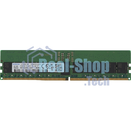 Оперативная память Samsung, DDR5, 32Gb (1x32Gb), 4800MHz, CL40, ECC, RDIMM, OEM
