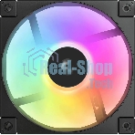 Вентилятор для корпуса DEEPCOOL FD12 черный, 120 мм, 2050 об/мин, 26.9 дБ, 4 pin