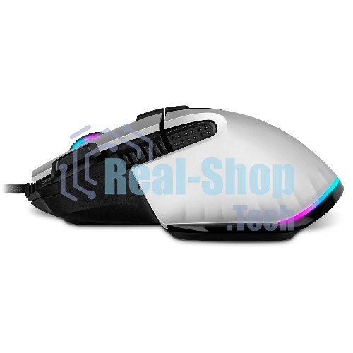Мышь проводная SVEN RX-G990 белый, 12400 dpi, USB, кнопки - 9