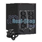Источник бесперебойного питания ExeGate SpecialPro UNB-1200.LED.AVR.C13.RJ 1200VA/750W, LED, AVR, 6*IEC-C13, RJ45/11, черный