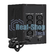 Источник бесперебойного питания ExeGate SpecialPro UNB-1200.LED.AVR.C13.RJ 1200VA/750W, LED, AVR, 6*IEC-C13, RJ45/11, черный