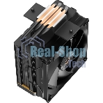 Кулер Ocypus Iota A40 BK Black Iota-A40-BK черный 120мм алюминий+медь 2000rpm 29db 4-pin 220W 156мм