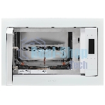 Встраиваемая микроволновая печь Krona ESSEN 60 WH DOTS белый, 31 л, 1000 Вт, переключатели - сенсор