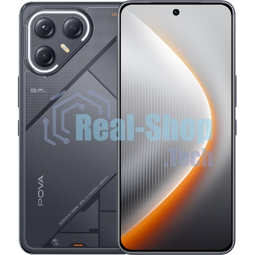 Смартфон Tecno Pova 7 Ultra 5G LJ9, 12/256Gb, черный