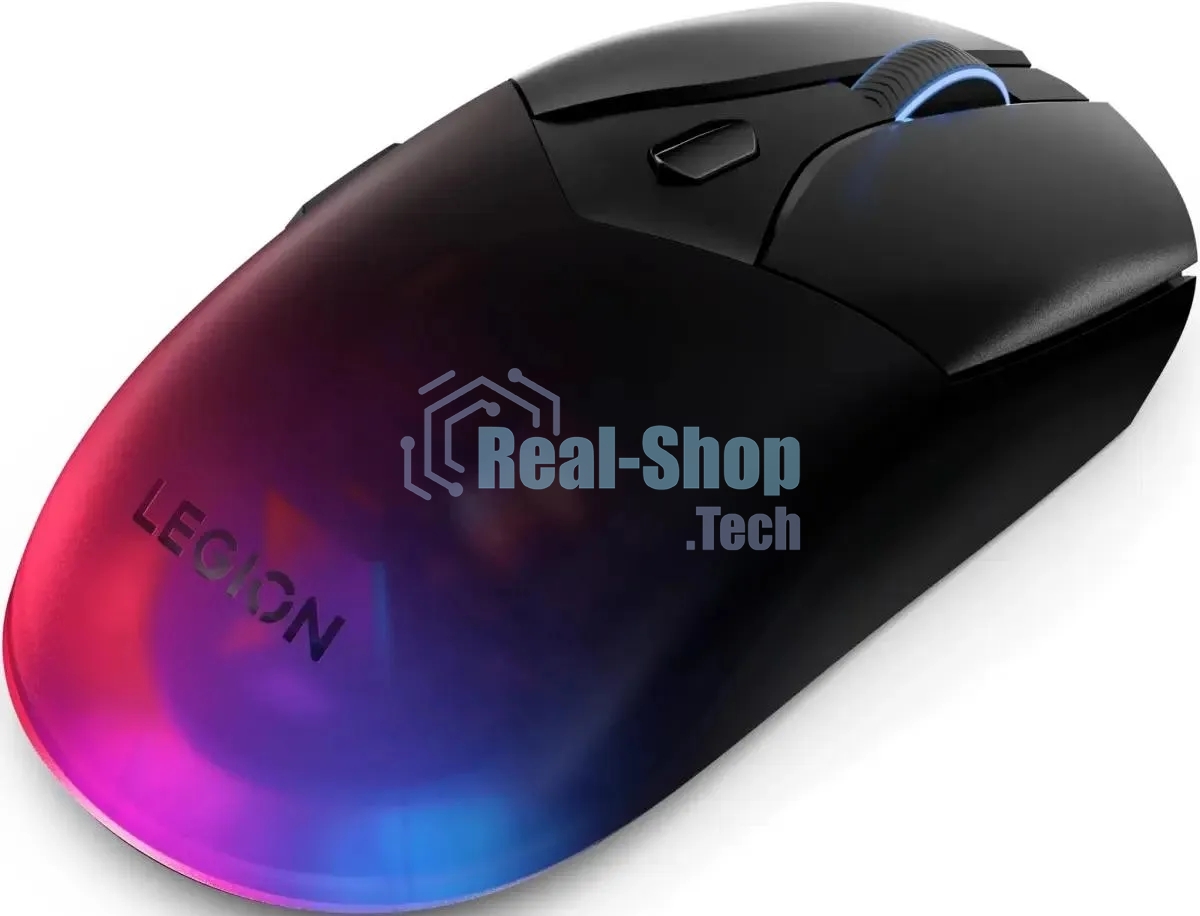 Мышь Lenovo Legion M410 Wireless RGb Gaming черный оптическая 16000dpi беспров. BT/Radio USB (GY51P83012)