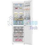 Холодильник Haier C2F619CWU1 белый двухкамерный 256/108л морозилка снизу, No Frost